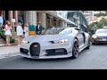 BEST SUPERCARS Monaco - Ferrari SF90, F12 TDF, Bugatti Chiron x2, Lamborghini Aventador, Batmobile