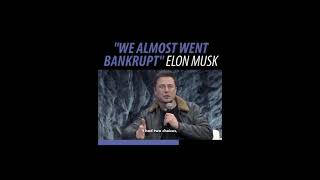 We Almost went Bankrupt | Elon Musk | Motivational Video