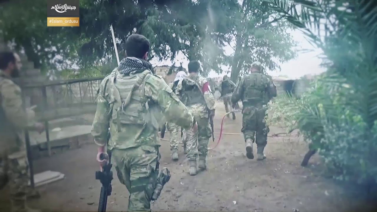 #شاهد || برومو من معارك مقاتلي #جيش_الإسلام في عملية #نبع_السلام.