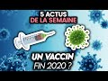 Vaccin imminent, million d’abonnés, 4G sur la Lune, Twitch... 5 actus de la semaine