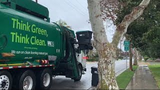 Waste Management Autocar ACX Amrep HX-450 ASL 106121 on Yard Waste