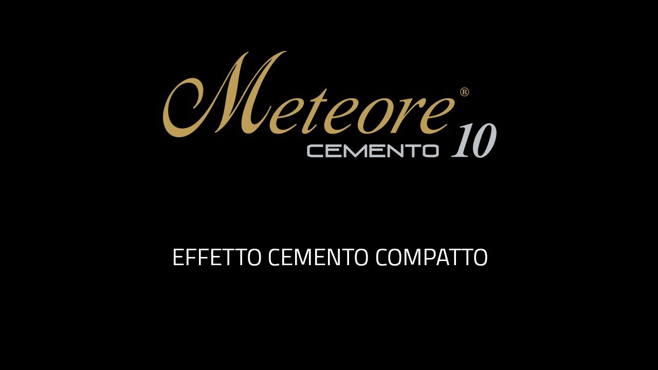 Meteore 10 valpaint cemento compatto official video youtube Stucco effetto cemento