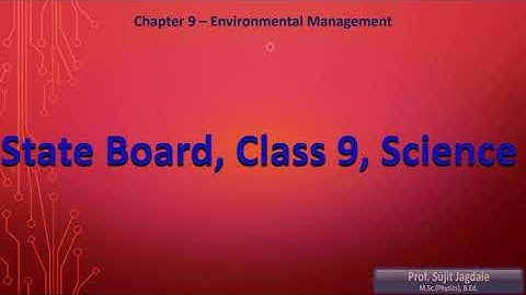 Solid waste management 2, Environmental management, Class 9, Chapter 9, Class 9 science chapter 9