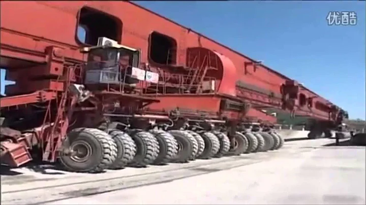 SLJ900 32 Bridge Girder Erection Monster Machine