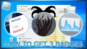 [Roblox] How To Get 3 Badges In Windows 10 OS🖥️