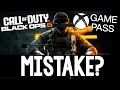 Is Call of Duty Black Ops 6 on Game Pass a MISTAKE?