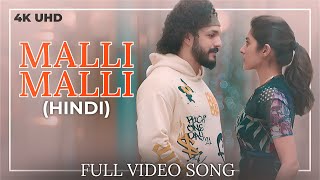 Malli Malli Hindi Video Song 4K Agent