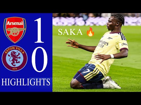 Arsenal vs Aston Villa 1-0 Highlights & bukayo saka Goal • Premier League 2027