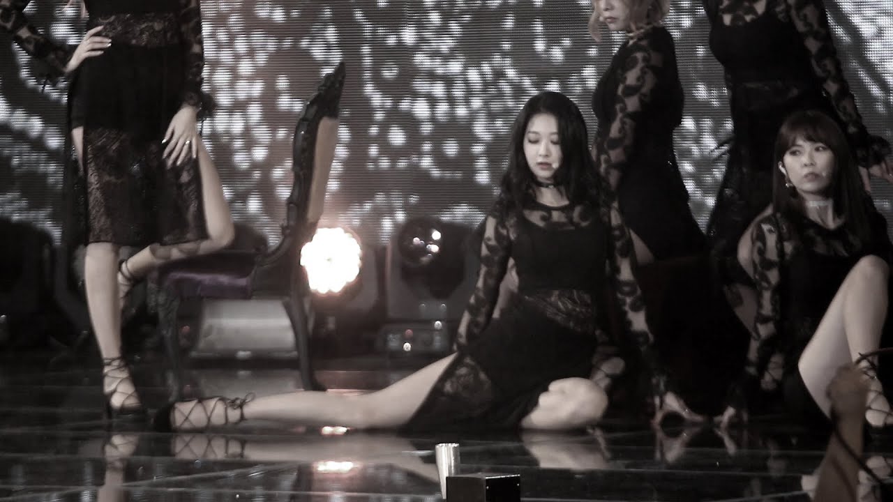 151127 뮤직뱅크 나인뮤지스 잠은안오고 배는고프고 민하 직캠