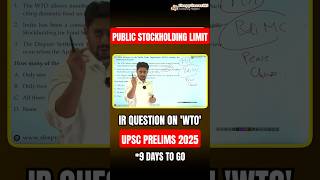 World Trade Organisation Wto & India Important For Upsc Prelims 25 Sleepy Cles Ias