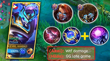 ZHASK HYBRID PENETRATION BUILD! INTENSE MATCH🔥 - TOP GLOBAL ZHASK