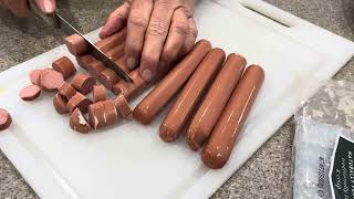 Sauerkraut and Weiners. Perfect for an easy dinner👍