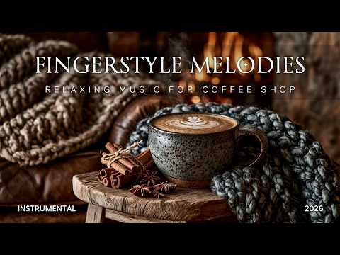 Slow Living Music | Cozy Café Ambience And Warm Acoustic Ambience For A Serene Morning At Home