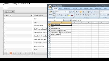 Telerik KendoUI Grid MVC Dynamic change columns and export to CSV