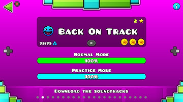 Geometry Dash - Level 2: Back on Track  [ALL COINS]