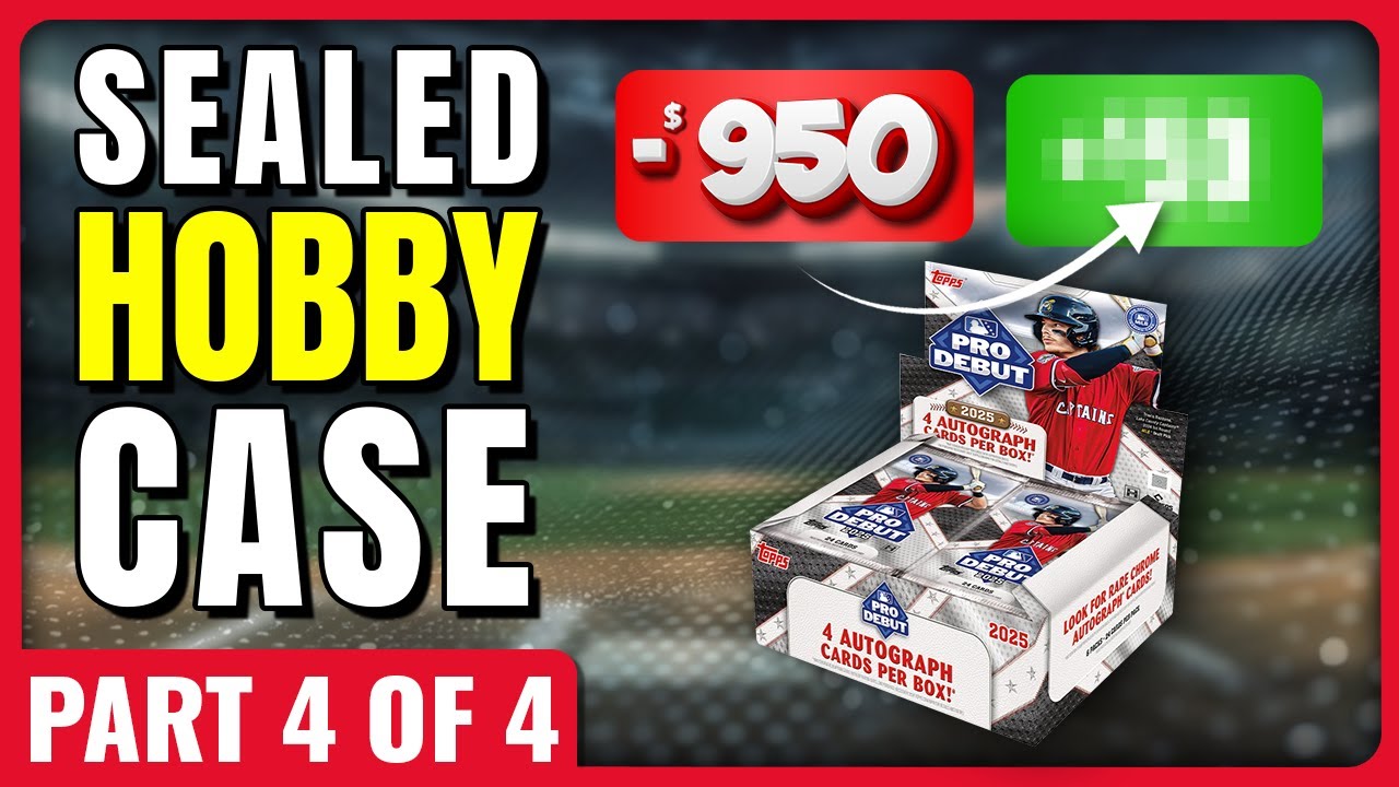 INSANE FINISH!!? FULL CASE PROFIT CHALLENGE? 2025 TOPPS PRO 