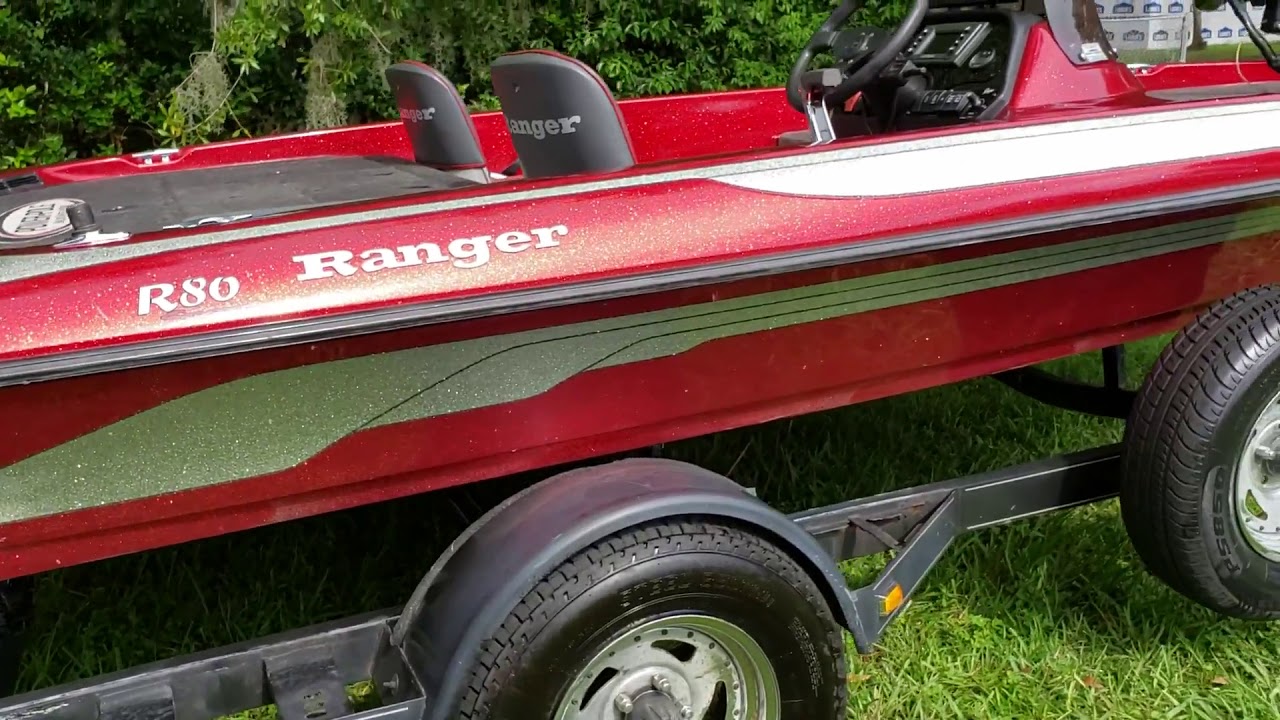SOLD 1998 Ranger R80, 2018 Evinrude 150 HO G2 BassBoat4Sale.com ...
