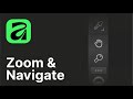 How to Zoom &amp; Navigate in Affinity 3