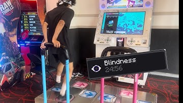 DDR BLINDFOLDED?! (SUNKISS DROP + STEALTH + BLINDFOLD)