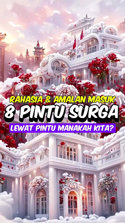 Allahu Akbar, Ada 8 Pintu Surga dan Amalannya Menurut Islam #surga #dakwahislam #foryou #shorts