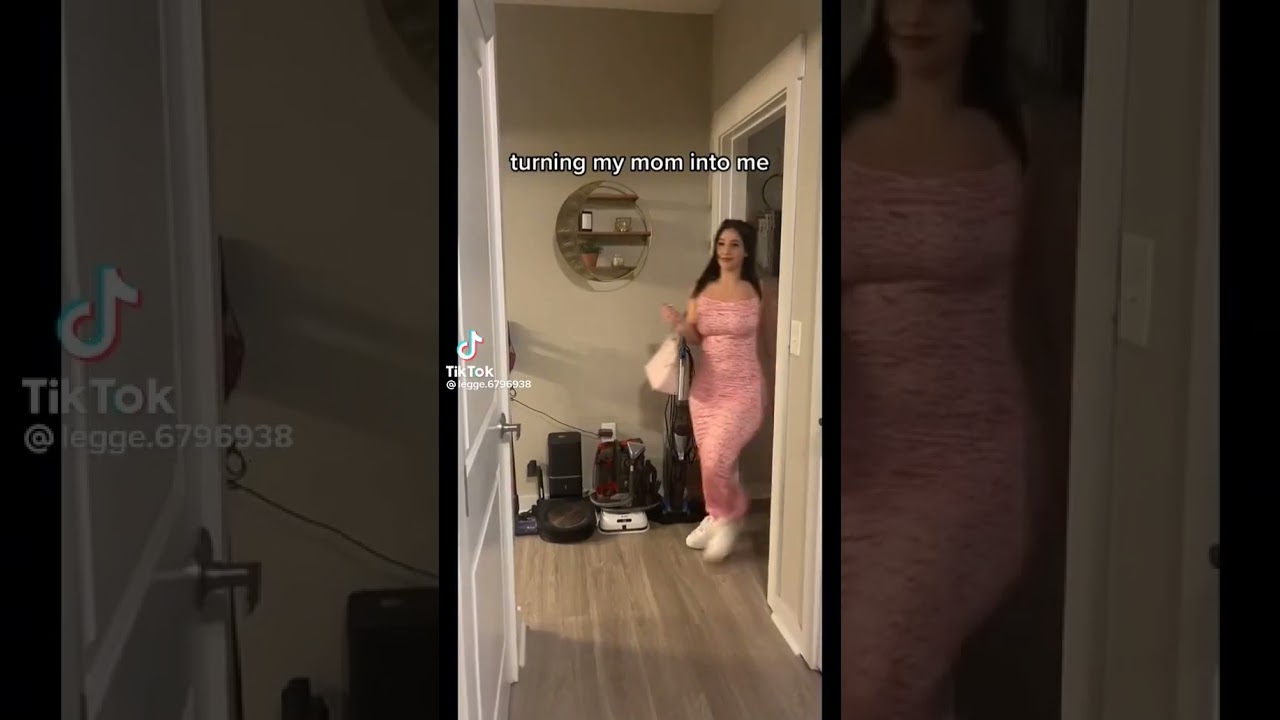 turning my mom into me #shorts