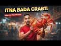 Itna Bada Crab ! 😲 Street Food Ne Hila Diya!#indian street food #yt #crab #animation 