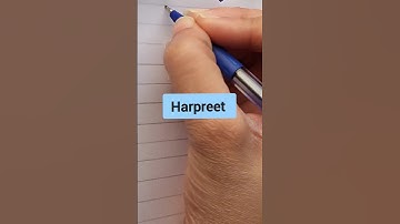 Harpreet #happy #handwriting #beautiful #tipsandtrick #request #name #art #artist @WriteItUp3