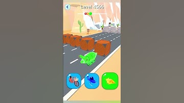 Shape shifting2 game level #4566     hyper casual game #shapeshifting  #gameplay #gaming #shortvideo