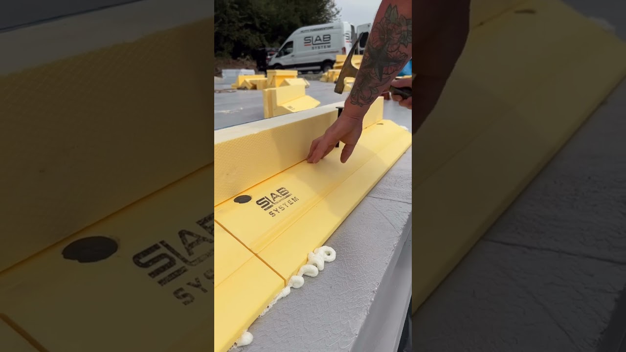 Szalunki tracone Slab System pod płytę fundamentową/budowa domu/betonowanie płyty 