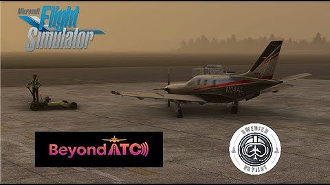 MSFS2020 in VR on BEYOND ATC - TBM850 - EDDW Bremen to EDHL Lübeck