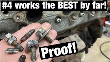 How To Remove A Broken Bolt 6 DIFFERENT WAYS - LS Exhaust Manifold
