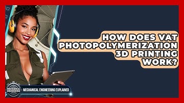 How Does Vat Photopolymerization 3D Printing Work? - Mechanical Engineering Explained