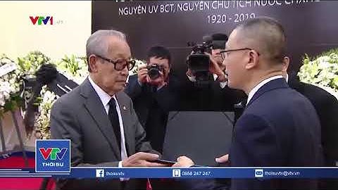 LỄ VIẾNG ĐẠI TƯỚNG, NGUYÊN CHỦ TỊCH NƯỚC LÊ ĐỨC ANH TẠI CÁC NƯỚC