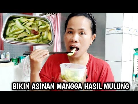 BIKIN MANISAN MANGGA MENGKAL HASIL MULUNG