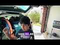 Rayan and RIO. (First time going to the Holiday house)