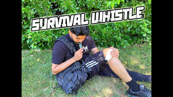 Survival Whistle