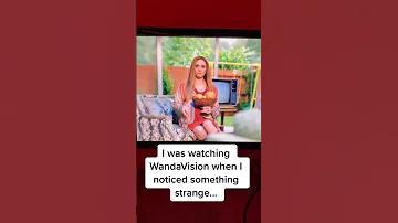 I Was Watching WandaVision When I Noticed Something Strange… #marvel #mcu