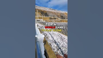 Top 4 Mobile Games To Play Alone 🥺