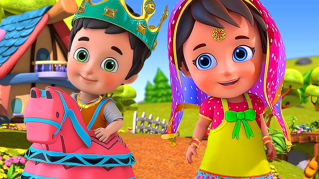        Do chuhe Lakdi Ki Kathi  Hathi Raja Hindi Rhyme forKids Jugnu Kids