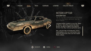 Mad Max The Game - The V8 Interceptor. With (NiteRyder2000)