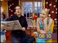 The big breakfast paper review 3rd jan 2001 johnny vaughan and denise van outen