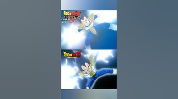 DBZ BT3 VS DRAGON BALL Z | RECREATION of VEGETA