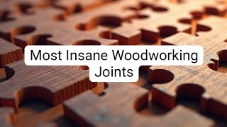 Most Insane Woodworking Joints #woodscraft #wooddesigner