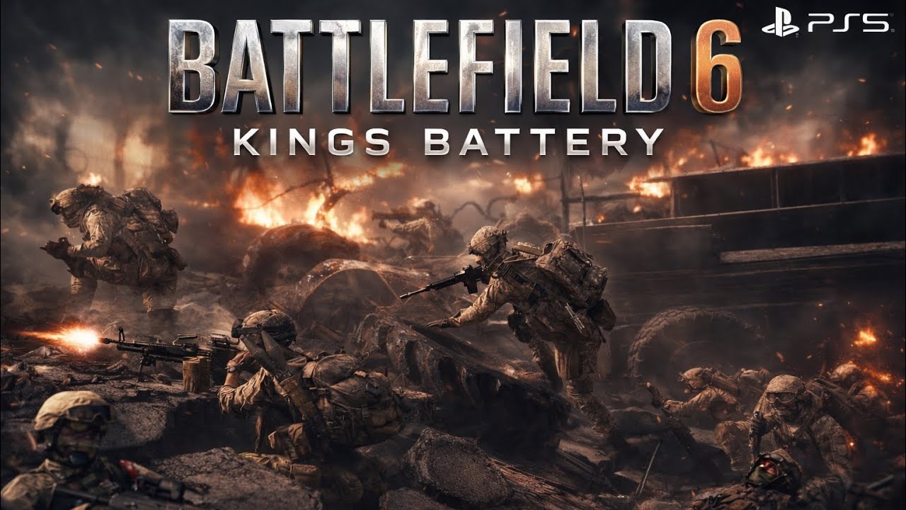 Battlefield 6 (Road to Level 500) Kings Battery Multiplayer PS5