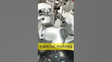 Complex Parts Made Simple with 5-Axis CNC Machining #precisionmachining  #shorts