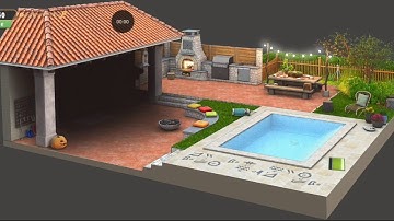 Rooms & Exits Level 9 Chapter 3 Backyard Walkthrough Gameplay Android,iOS 