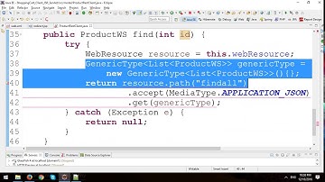 Building Shopping Cart with Java Restful Web Services and Hibernate - Part 2 - JSP & Servlet Client