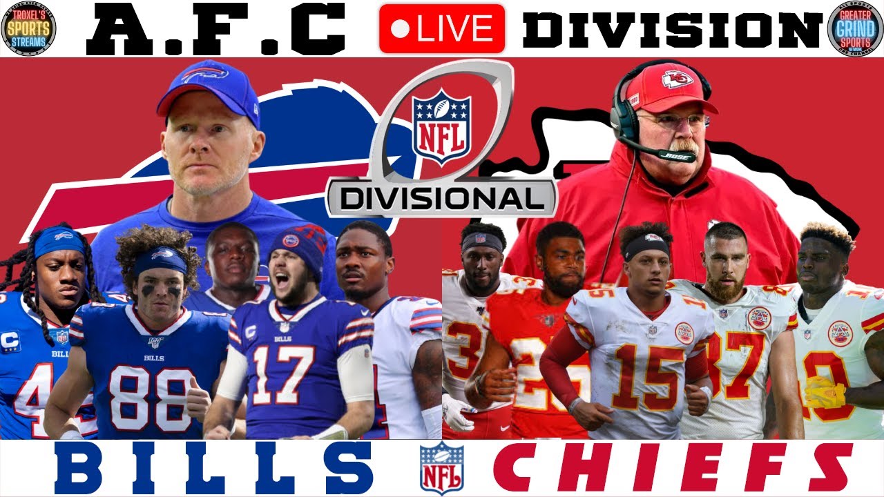 Buffalo Bills vs Kansas City Chiefs AFC Divisional Round Live NFL