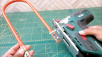 Amazing jigsaw and tricks // How to make SCROLL SAW machine DIY