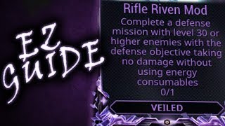 Warframe - Riven Challenge Guides #6 | Flawless defense - no consumables